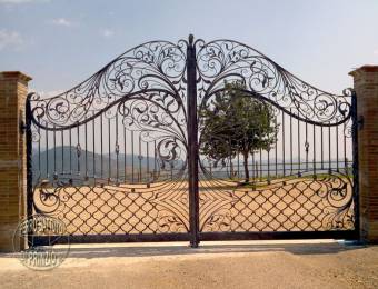 Cancello in ferro battuto - Abruzzo