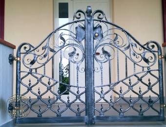 Cancello in ferro battuto Firenze
