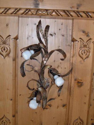 Appliques artigianale in ferro