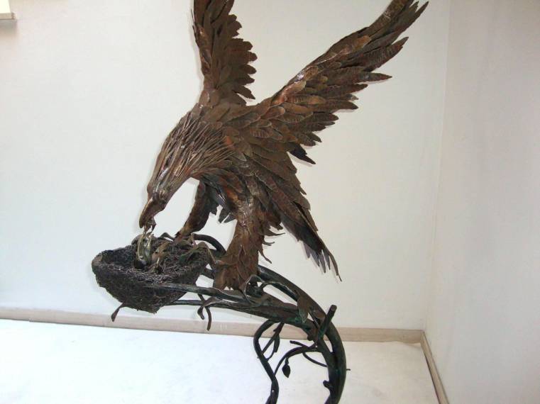 Scultura in ferro battuto - Aquila