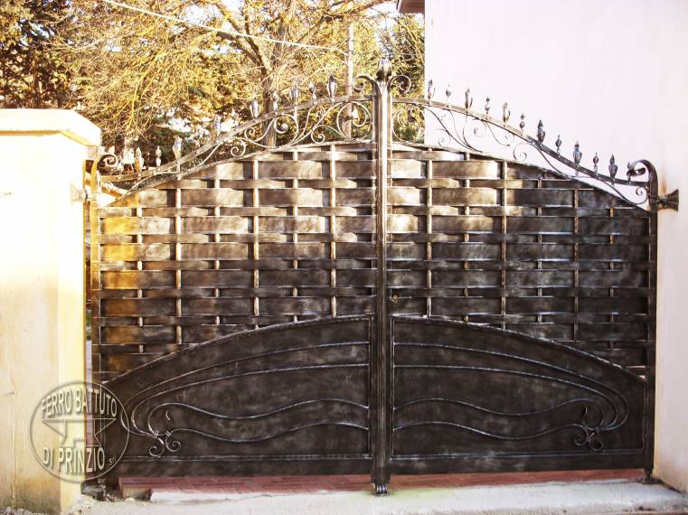 Cancello in ferro battuto Loreto
