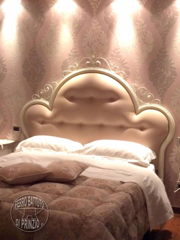 Letto in ferro battuto personalizzato