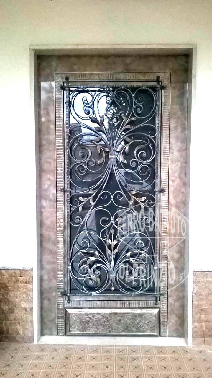 Porte: in ferro battuto cancelli in ferro battuto, letti in ferro ... Decori porte vetro