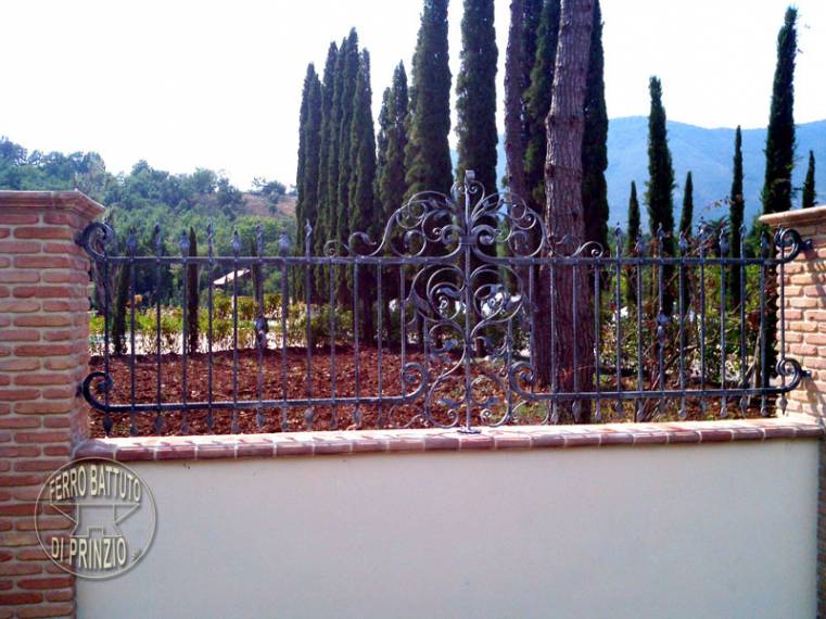 Recinzione in ferro battuto - Abruzzo