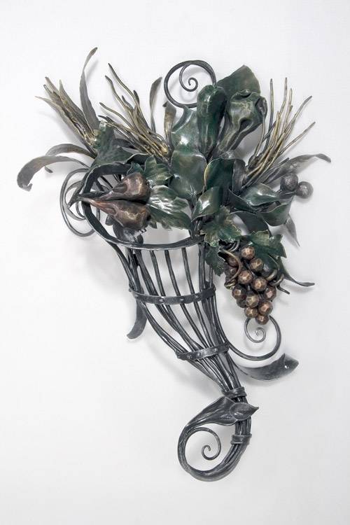 scultura_ferro_battuto_cornucopia